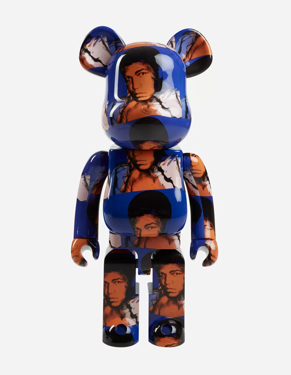 Maharishi Medicom Be@Rbrick Andy Warhol'S Mohammed Ali 1000%